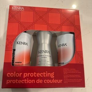 Kenra Color Protecting Shampoo Set - White and Orange